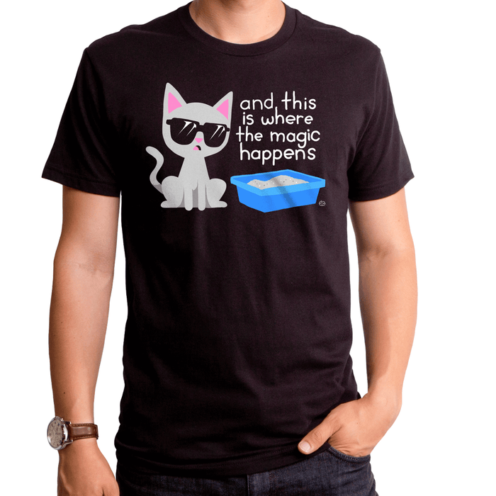 goodie two sleeves Where The Magic Happens Adult T-Shirt