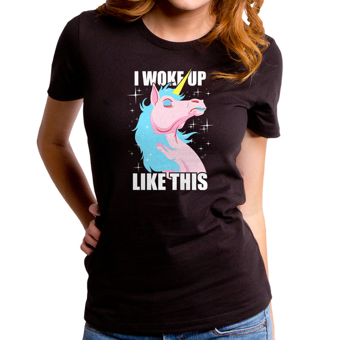 goodie two sleeves Woke Up Like This Women's T-Shirt