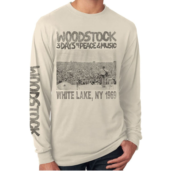 Goodie Two Sleeves Woodstock Poster Long Sleeve Shirt