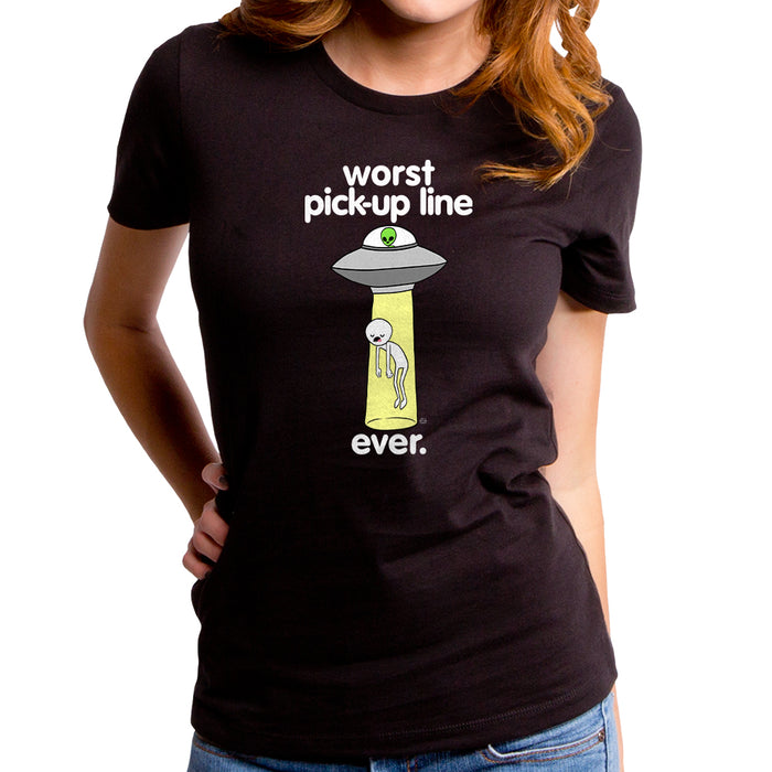 goodie two sleeves Worst Pickup Line Ever Women's T-Shirt