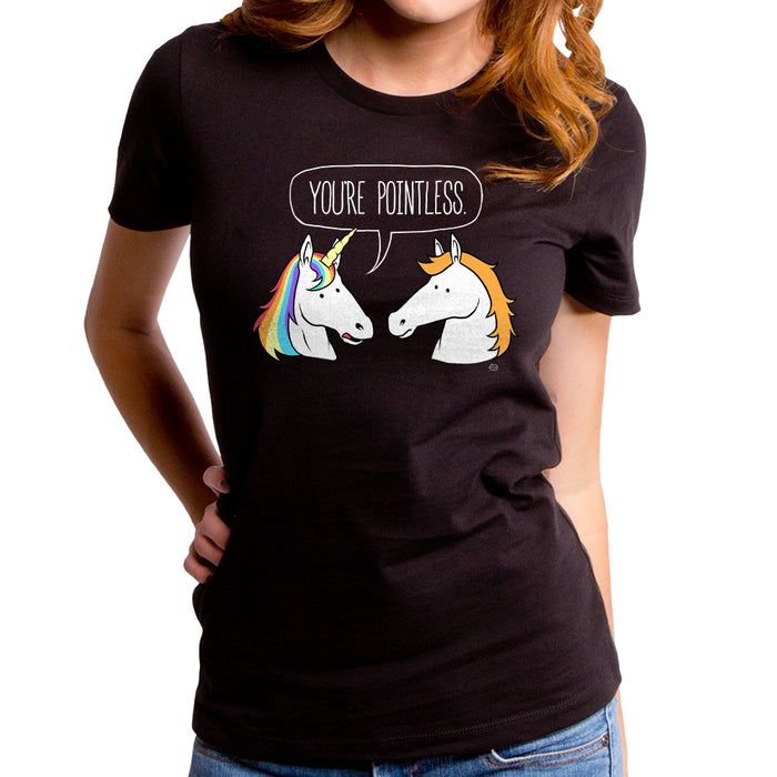 goodie two sleeves You're Pointless Women's T-Shirt