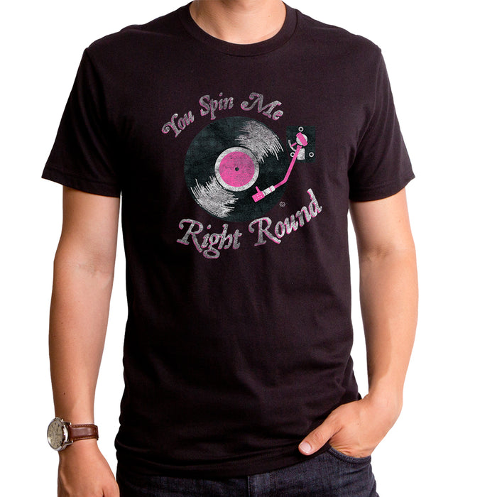 goodie two sleeves You Spin me Right Round Adult T-Shirt