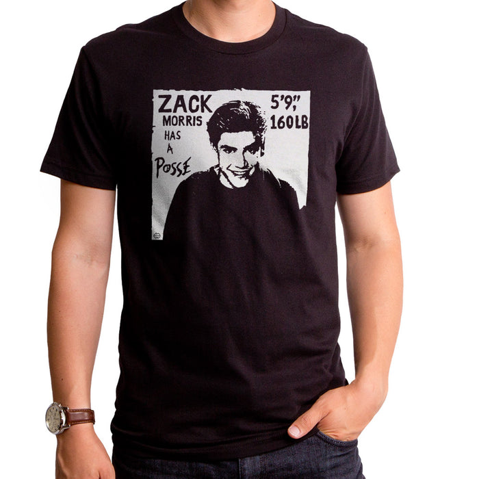 goodie two sleeves Zack Morris Has A Posse Adult T-Shirt