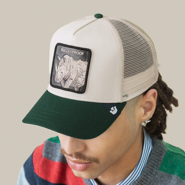 Goorin Bros. Baseball Bulletproof Trucker CHALK / GUARD Hat