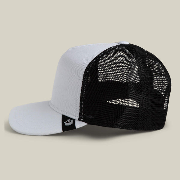 Goorin Bros. Baseball Clean Denim Trucker White Black Denim Hat