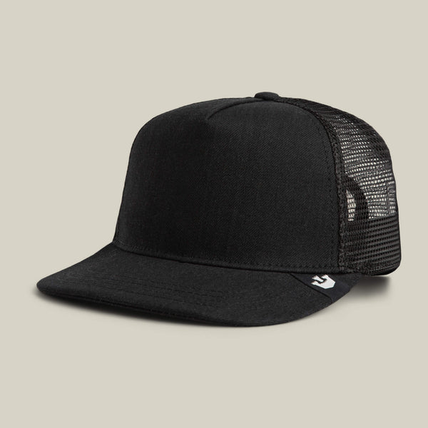 Goorin Bros. Baseball Clean Denim Trucker White Black Denim Hat