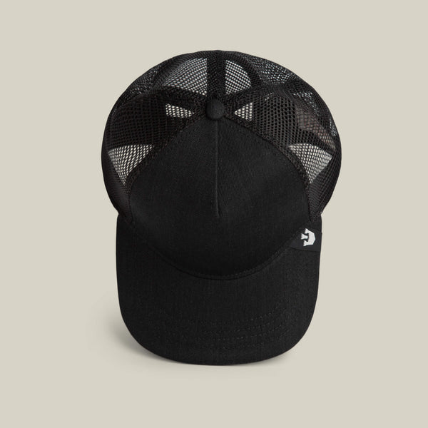 Goorin Bros. Baseball Clean Denim Trucker White Black Denim Hat