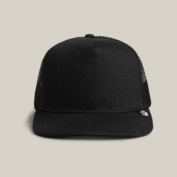 goorin bros. Baseball Clean Denim Trucker White Black Denim Hat
