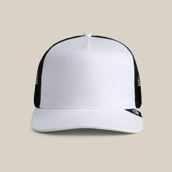 goorin bros. Baseball Clean Denim Trucker White Black Denim Hat