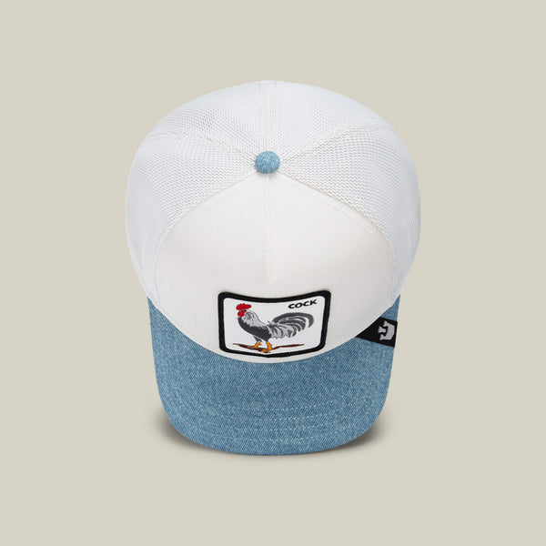 Goorin Bros. Baseball Rooster Fan Institution Ball Club White Hat