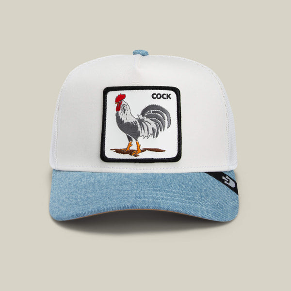 goorin bros. Baseball Rooster Fan Institution Ball Club White Hat