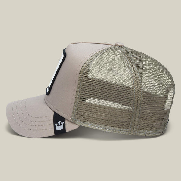 Goorin Bros. Baseball The Bandit Coyote Taupe Light Grey Hat