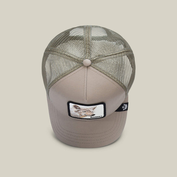 Goorin Bros. Baseball The Bandit Coyote Taupe Light Grey Hat