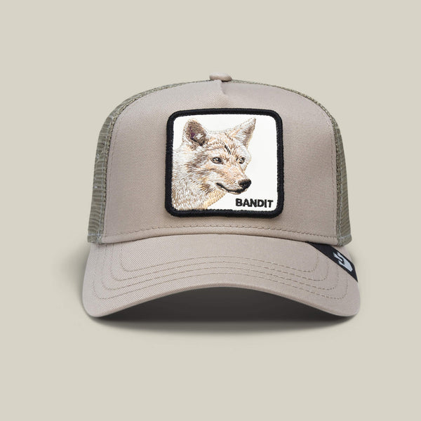 goorin bros. Baseball The Bandit Coyote Taupe Light Grey Hat