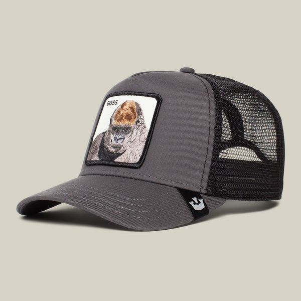 Goorin Bros. Baseball The Boss Charcoal Wine Denim Hat