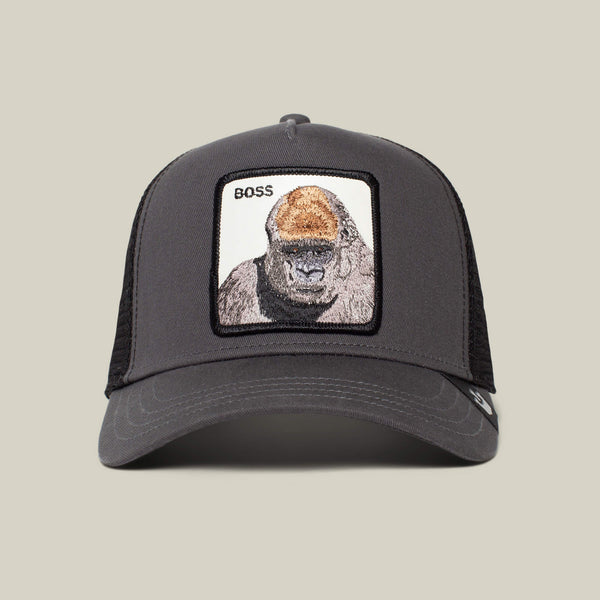 goorin bros. Baseball The Boss Charcoal Wine Denim Hat