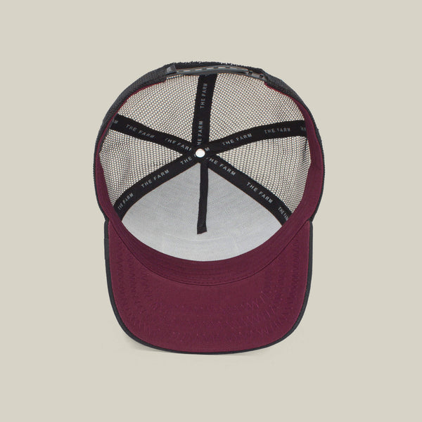 Goorin Bros. Baseball The Boss Charcoal Wine Denim Hat