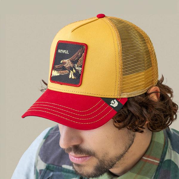 Goorin Bros. Baseball The Faithful Eagle GOLD / RED Hat