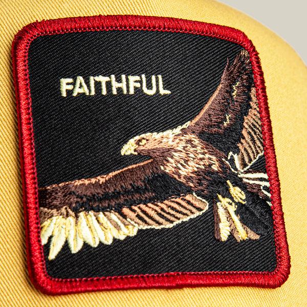 Goorin Bros. Baseball The Faithful Eagle GOLD / RED Hat