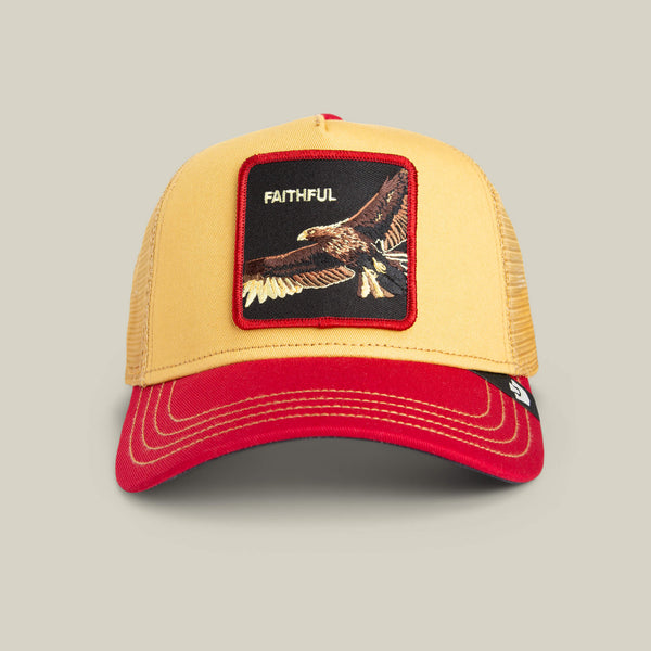 goorin bros. Baseball The Faithful Eagle GOLD / RED Hat
