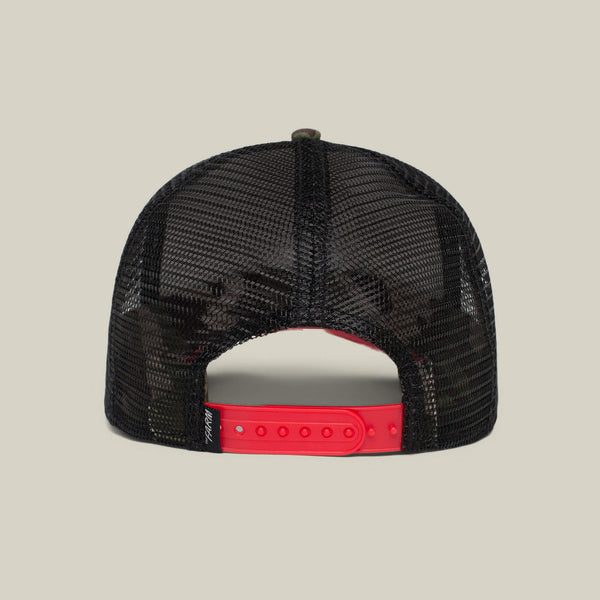 Goorin Bros. Baseball The Panther Camouflage Maroon Chocolate Wine Dark Navy Hat