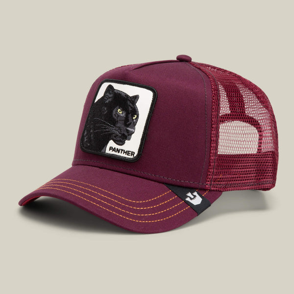 Goorin Bros. Baseball The Panther Camouflage Maroon Chocolate Wine Dark Navy Hat