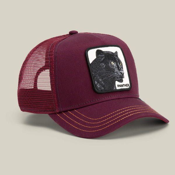Goorin Bros. Baseball The Panther Camouflage Maroon Chocolate Wine Dark Navy Hat