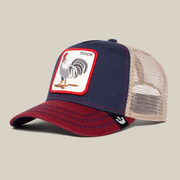 Goorin Bros. Baseball The Cock Navy Red Hat