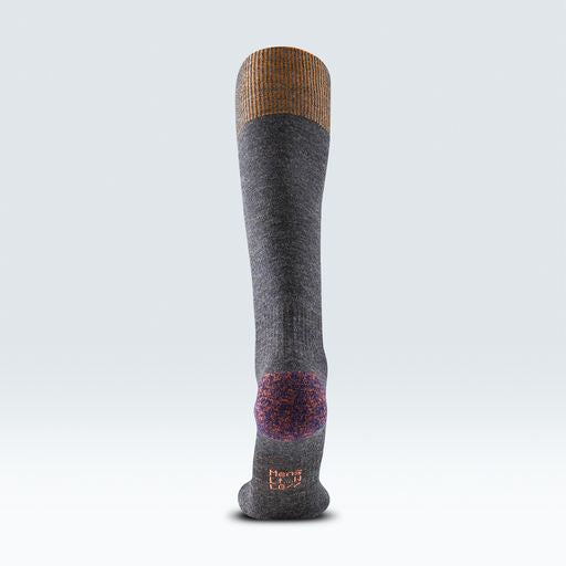 Gordini Men's Burke Sock Dark Grey Orange