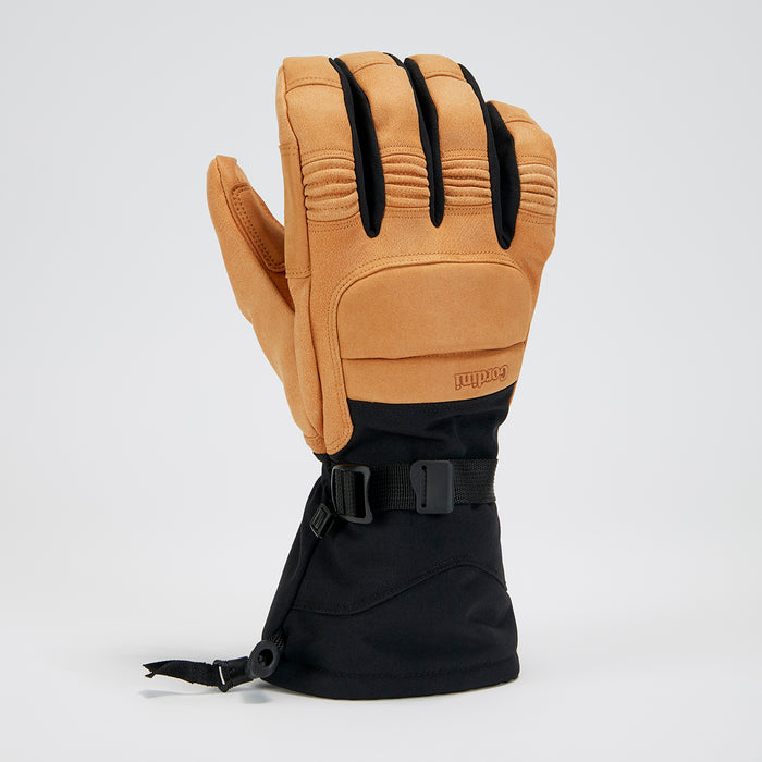 gordini Men's Cache Gauntlet Glove Tan Black