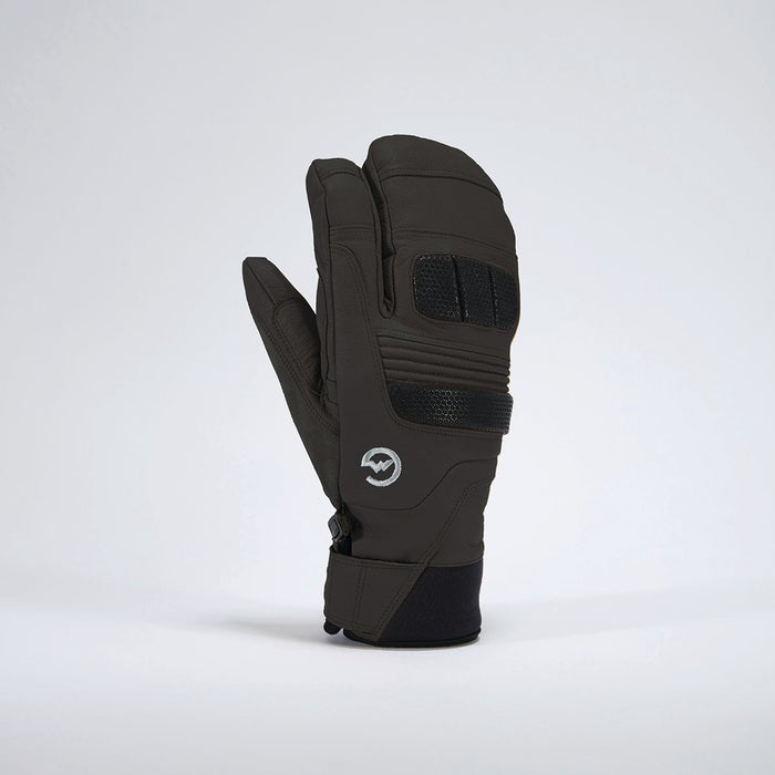 Gordini Men's Cirque 3-Finger Glove Black Buffalo