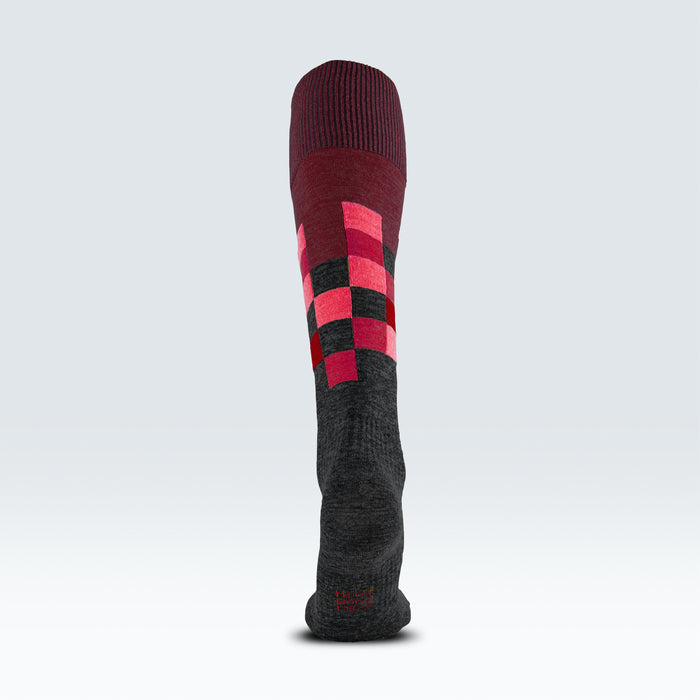 Gordini Men's Pyco Sock Crimson Black
