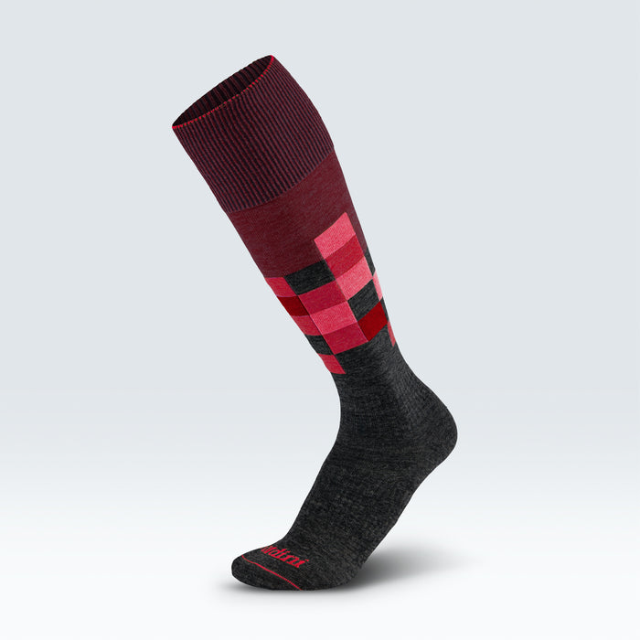 gordini Men's Pyco Sock Crimson Black