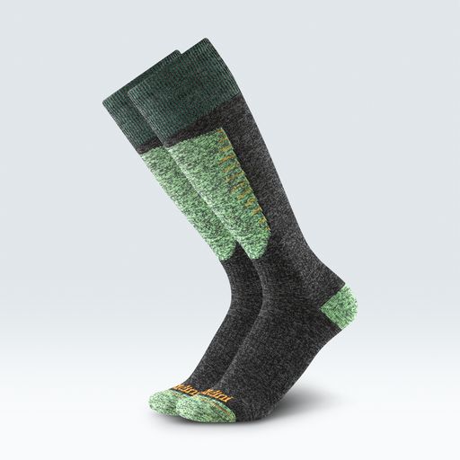 gordini Men's Ripton Sock Dark Grey Lime