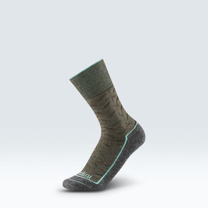 Gordini Women's Craftsbury Sock Olive Grey
