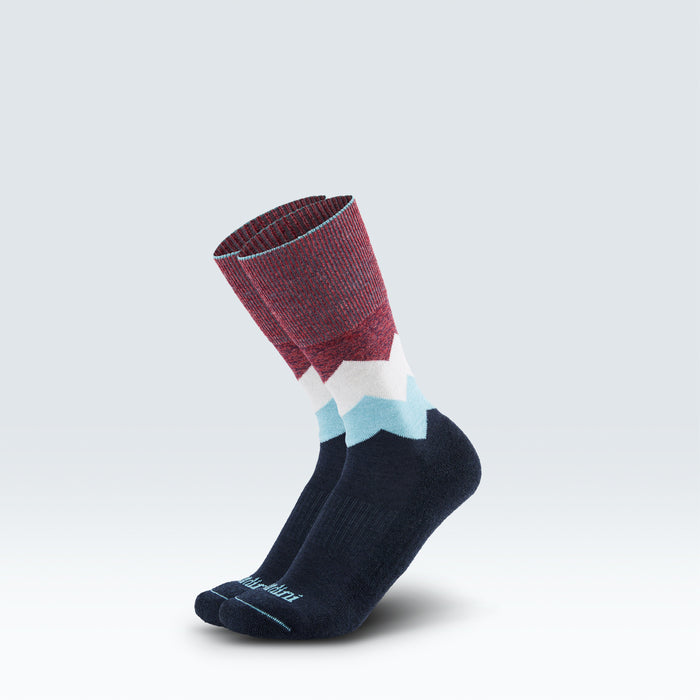 Gordini Women's Junction Sock Red Navy