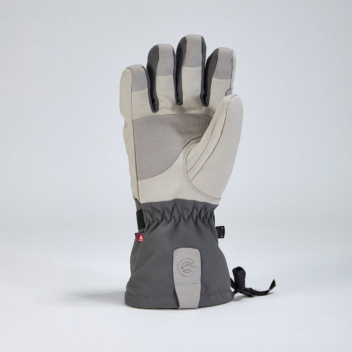 Gordini Women's Cache Gauntlet Glove Light Grey Gunmetal