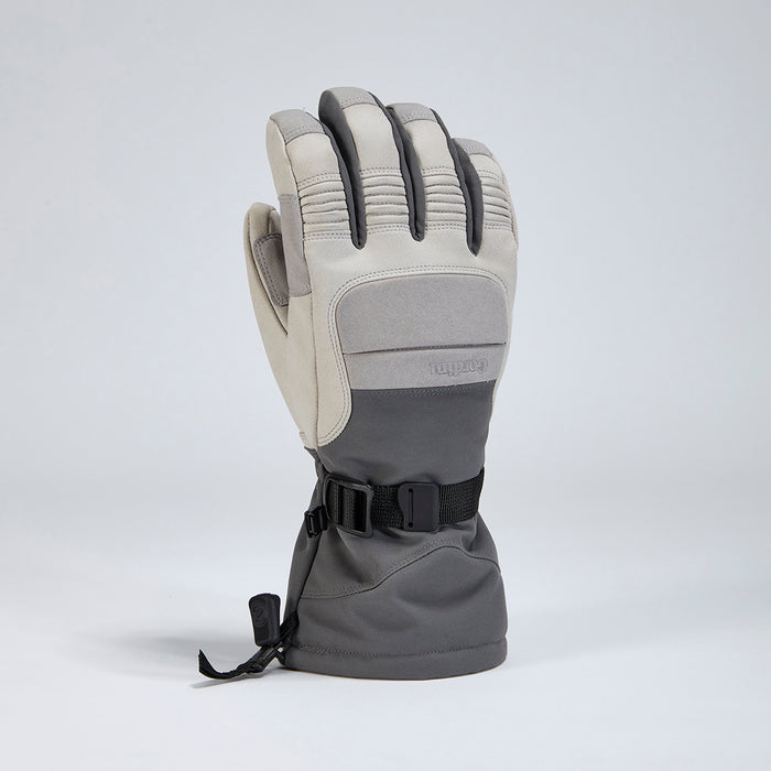 gordini Women's Cache Gauntlet Glove Light Grey Gunmetal