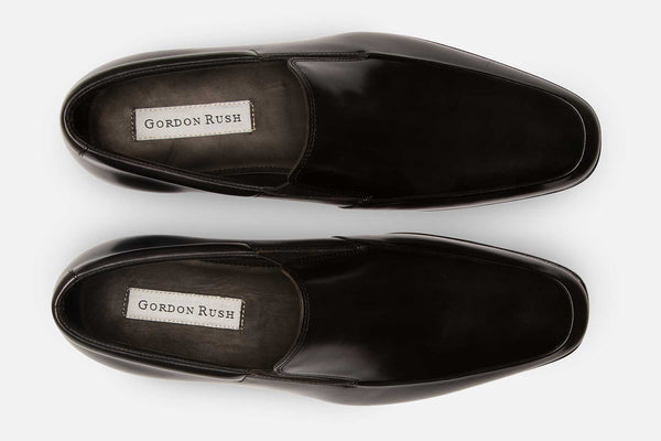 Gordon Rush Albany Slip-Ons BLACK