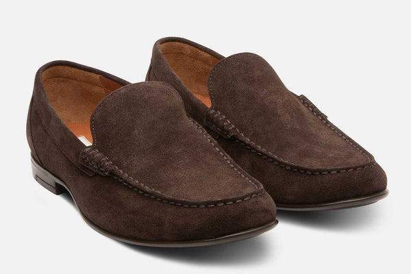 Gordon Rush Ashton Slip-Ons BROWN SUEDE