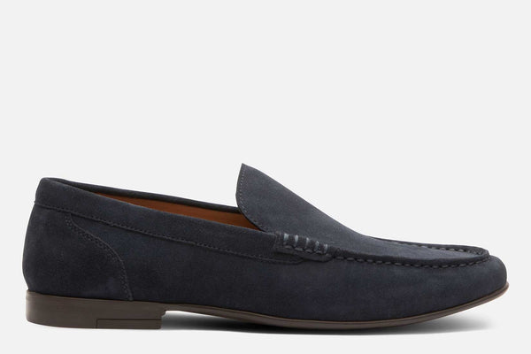 gordon rush Ashton Slip-Ons NAVY SUEDE