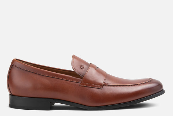 gordon rush Avery Slip-Ons COGNAC