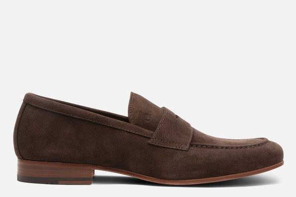 gordon rush Cartwright Slip-Ons CHOCOLATE SUEDE