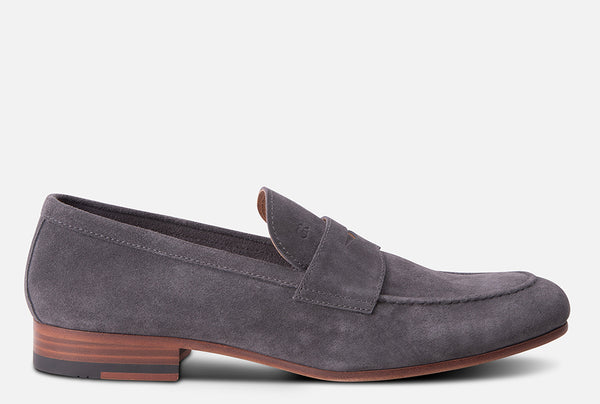 gordon rush Cartwright Slip-Ons GREY SUEDE