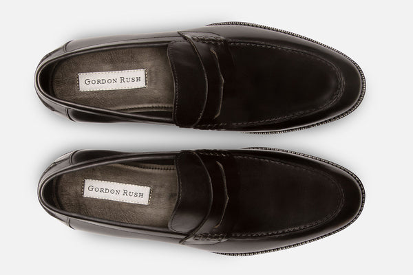 Gordon Rush Durbin Slip-Ons BLACK