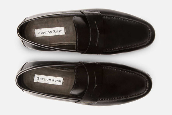 Gordon Rush Morgan Slip-Ons BLACK