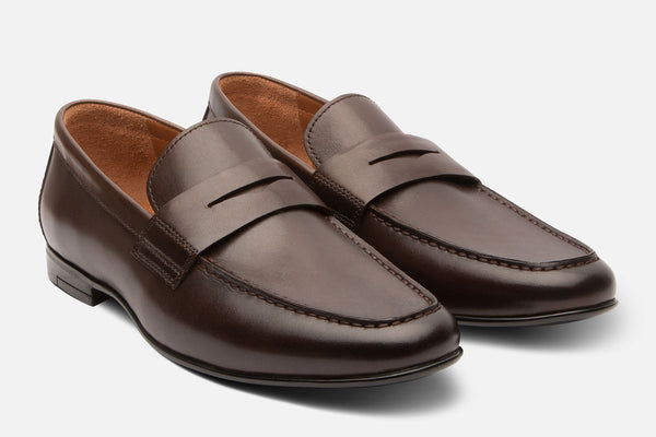 Gordon Rush Morgan Slip-Ons BROWN