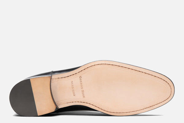 Gordon Rush Nicholas Slip-Ons BLACK