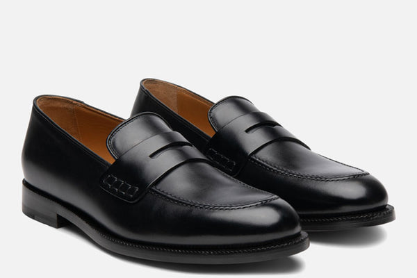 Gordon Rush Nicholas Slip-Ons BLACK