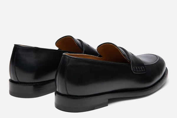 Gordon Rush Nicholas Slip-Ons BLACK